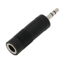 JACK-ADAPTER 3,5 STIK 6,3 STEREO-STIK