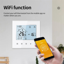 Tuya Warm Floor Thermostat 16A WiFi Temperature Controller Water Heating Thermostat of Remote Control for Home B