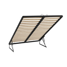Forhøjet metalstel 140x200 BOX 48 lameller