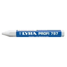 Oliebaseret markeringskridt 797 LYRA hvid