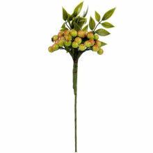 GREEN MED BÆR GRØNNE KUGLER 34 CM