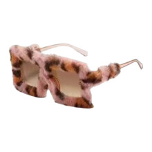(14) Modern Style Oversized Pilot Sunglasses Lightweight Plush Polarized Lens For Birthday Girl Fashion Shades Multicolor