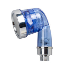 (Third gear blue) High Pressure Shower Head Handheld Washing Bath Tool Water Saving Wash Shower Head for Salon And Home Use Enduring Multicolor