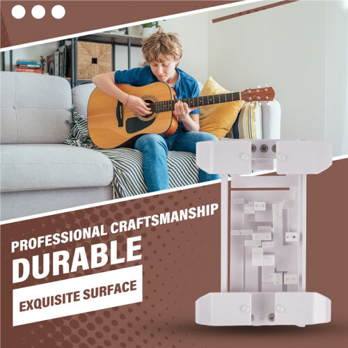 Guitar Learn Aid Tool One-Touch Chords Presser Guitar Learning Tool Guitar Chord Trainer Practice Aid for Beginner Lover 2