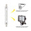 100 Pack R7S 118mm 300W 230V,R7S Halogen Linear Light Bulb, Dimmable Halogen Lamp 2
