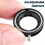 Manual Aperture Adjustable Mechanical Iris Diaphragm Iris Diaphragm for Digital Camera Microscope Iris Lens SK12 3