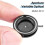 Manual Aperture Adjustable Mechanical Iris Diaphragm Iris Diaphragm for Digital Camera Microscope Iris Lens SK12 4