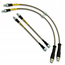 BMW 4 - F32 F33 Fleksible teflon-bremseslanger med stålflettet armering