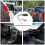 2Pcs Car Universal Wireless  Module Music Adapter Rca Aux Audio Cable 4