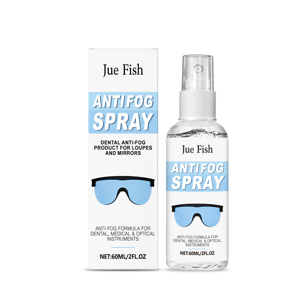 (60ml) Glasses anti-fog spray, lens scratch spray, cleaning and refurbishing lens maintenance agent