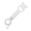 (White) Ergonomic Beer Bottle Opener Easy to Cleans Bottle Opening Tool Plastic Texture Suitable for Various Bottles Use  White 1