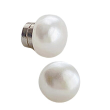 (6mm) Not Pierced Magnetic Pearls Ear Clip Stylish and Secure Fit Not Piercing Earrings Suitable for Long Lasting Comfort Multicolor