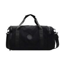 (Black) Spacious Fitness Travel Bags with Separate Shoe Storage Dry Wet Separation Gym Bag For Sports Essential Organization Pink