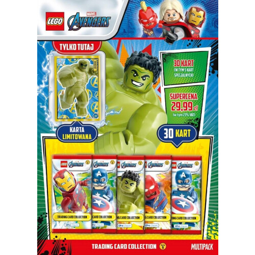 Lego Marvel Avengers Multipack Poser Samlerkort