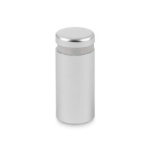 Monteringsbeslag i aluminium (afstandsstykke) - 13x13, mat sølv