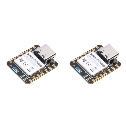 2X Seeed Studio Placa de Desenvolvimento XIAO NRF52840  20 GPIOs  5.0/BLE/NFC para /MicroPython/CircuitPython