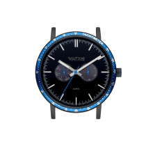 WATXANDCO WXCA2746 rannekello. Laatikko, musta. Unisex.