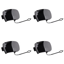 4X Cubierta de la Tapa del Ojo del Gancho de Remolque del Parachoques Delantero 51117337796 Apto para F55 F56 F57 Cooper S Hatchback 2018 2017