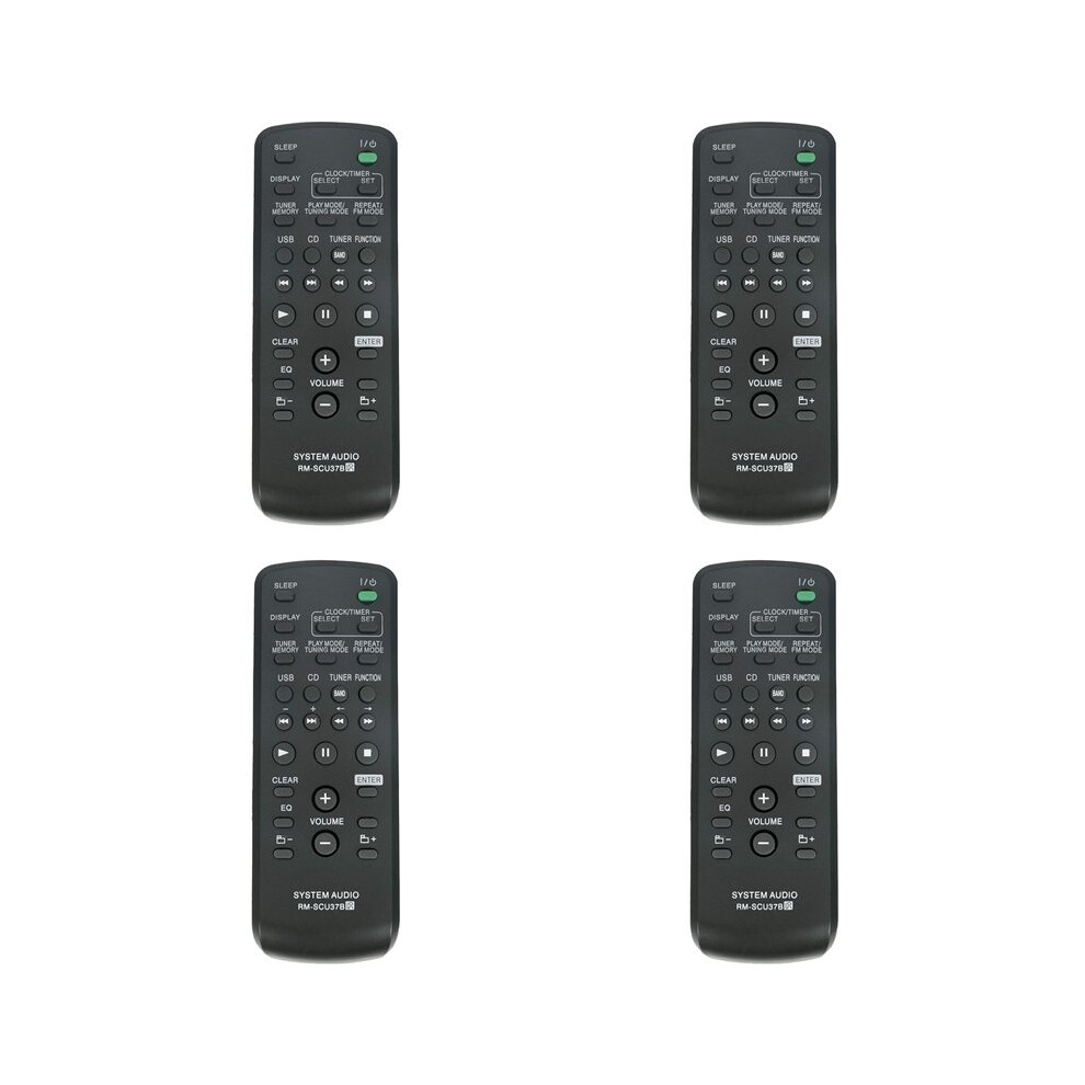 4X Replace Remote RM-SCU37B for   HI-FI Component System LBT-SH2000 SS-SH2000 CMT-BX3 CMT-BX30R HCD-CBX3-image-OPC-PWMSHW2-NEW