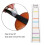 4/4 Violin Gripbräda Sticker Gripbräda  Fiddle Learn Note Chart Tape 6st 4