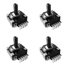 4X Joystick Eletromagnético Hall JH16 para Console de Jogos G8/FLYDIGI VADER 4 PRO Joystick Hall Thumbstick Hall