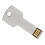 2X High-Capacity Metal Key Shape USB Flash Drive 32GB Silver Real Capacity Storage Devices U Disk 5