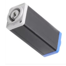 20 Stuks Powercon-Koppelconnector, Voedingsdock, Verlengkop voor Podiumverlichting, DMX512-Voedingsconnector