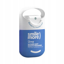 HISKIN Smile More) mundfriskende spray Stærk Intens Mint Blå 20ml