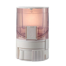 (Red) Pet Automatic Feeder Water Dispenser Food Container Large Capacity Dog Feeding Bowl Water Dispenser for Small Cats Dogs Red