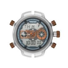 WATXANDCO RWA2718 -kello. Laatikko, sininen. Unisex.