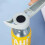 (White) Ergonomic Beer Bottle Opener Easy to Cleans Bottle Opening Tool Plastic Texture Suitable for Various Bottles Use  White 4