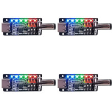 4X PD3.1 Protocolo de Carregamento Rápido Gatilho Tipo C Soquete Fêmea 20V28V5A Placa de Envelhecimento de Energia de Decepção Automática