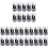 30Pcs  Power Supply Jack Socket Female Panel Mount Connector 5.5X2.1mm New 1