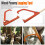 Roller Felling Lever Log Peavy Rustproof Cant Hook Tools Hook Home Garden Hand Tools for Cutting Wood 7