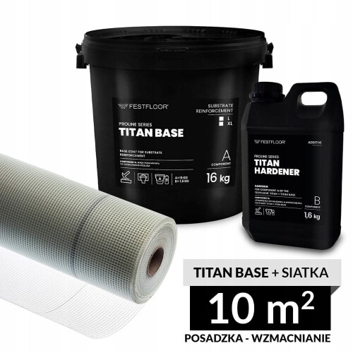 TITAN BASE UNDERLAGSFORSTÆRKNINGSSÆT + standardnet