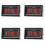 4X Digital 0.56Inch LED Display 5 Bits  0-33.000V Voltmeter Voltage Meter Tester 1