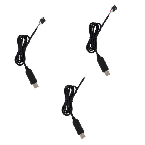 3X 6Pin Ftdi Ft232Rl Module for  USB to Ttl Uart Serial Wire Adapter Rs232 Download Cable Module LED Indicator