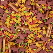 Sokeristölkkejä 50g KEKSIT TÄHDET konfetti