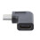 3X ÁNgulo Recto de 90 Grados USB 3.1 Type C Macho A Hembra USB-C Conversor Adaptador 3