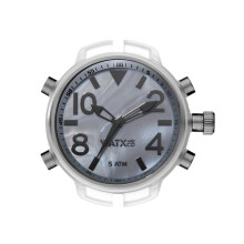 WATXANDCO RWA3708 -kello. Laatikko, harmaa. Unisex.
