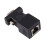 4X VGA Extensor Macho A Lan Cat5 Cat6 Rj45 Adaptador de Cable de Red 6