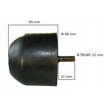 KOFANGER GUMMI M12 BOLT ANHÆNGSFJEDER