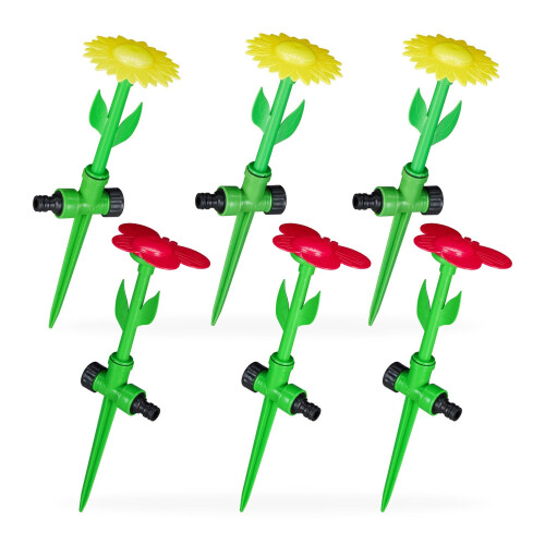 Sprinklerbloem - set van 6 1