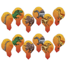 Vafler til muffins, kage, is, DINOSAURS 12 stk.