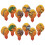Vafler til muffins, kage, is, DINOSAURS 12 stk. 1