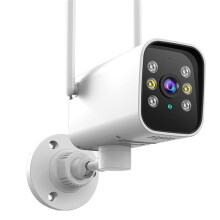 Cámara WiFi Inalámbrica 1080P Impermeable de 2,4 G para Exteriores, Videovigilancia, Seguridad y Protección.