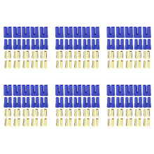30 Pairs of EC5 Banana Plug Bullet Connector Female+Male for RC ESC LIPO Battery/Motor