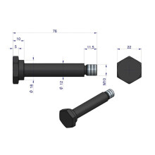 C-330/328 koblingsbolt