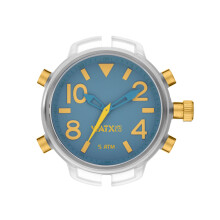 WATXANDCO RWA3748 -kello. Laatikko, sininen. Unisex.