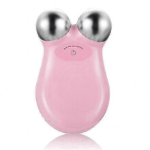 (Pink) Facial Skin Tightening Device for Women Microcurrent Anti-Aging Beauty Tool